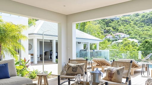 Villa Flamand Escape Terras/Veranda