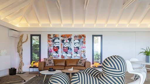 Villa Flamand Escape Woonkamer