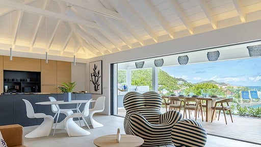 Villa Flamand Escape Woonkamer