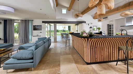 Villa Flamingo Living room