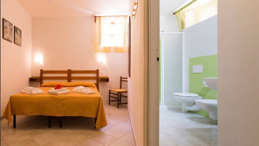 Villa Flavia Schlafzimmer 1