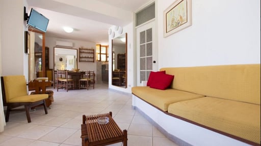 Villa Flavia Wohnbereich