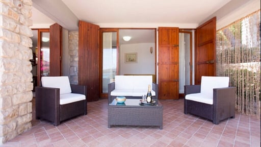 Villa Flavia Terrasse/Veranda
