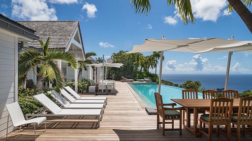 Villa Fleur de Mer Dining area