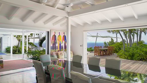 Villa Fleur de Mer Dining area
