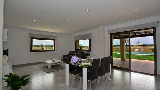 Villa Flor de Sal Zona de comedor