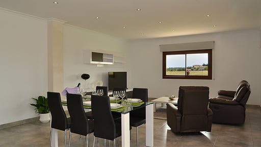 Villa Flor de Sal Zona de comedor