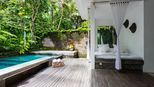 Villa Flores Ubud Piscine