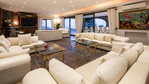 Villa Fluxe Wohnbereich