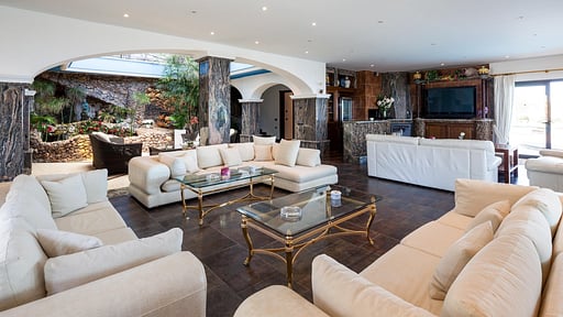 Villa Fluxe Wohnbereich