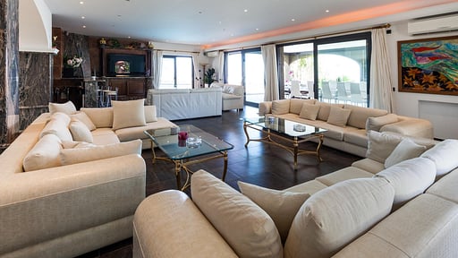 Villa Fluxe Wohnbereich