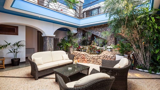 Villa Fluxe Wohnbereich