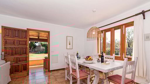 Villa Font Aina Dining area