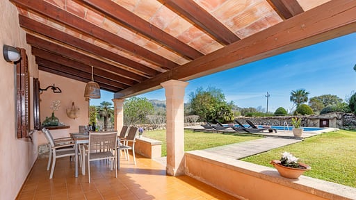 Villa Font Aina Dining area