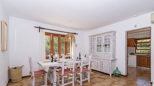 Villa Font Aina Dining area
