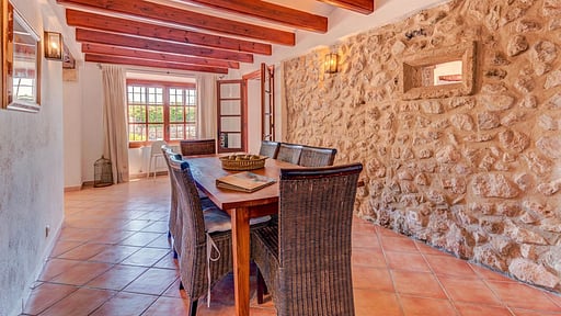 Villa Font Xica Gran Обеденная зона