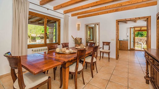 Villa Font Xica Petit Обеденная зона