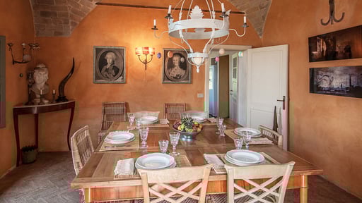 Villa Fontanelle 12 Eethoek