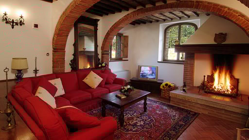 Villa Fontanelle Woonkamer 2