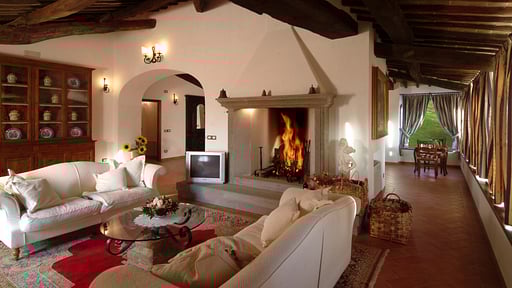 Villa Fontanelle Woonkamer 1