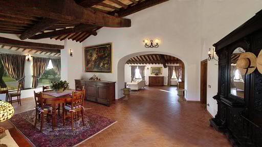 Villa Fontanelle Eethoek 1