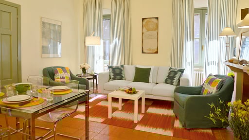 Villa Fontanili Mirto Wohnbereich