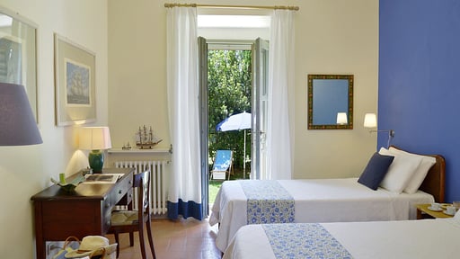 Villa Fontanili Mirto Schlafzimmer 2
