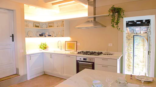 Villa Fonte Verde Küche