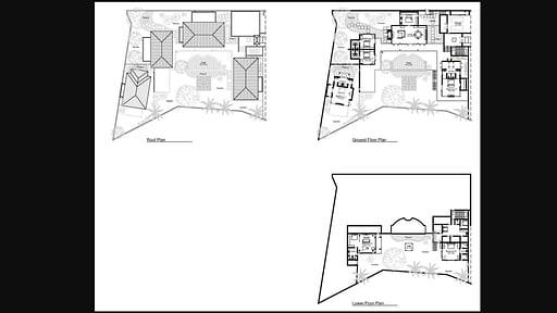 Villa Forever Pandawa Grundriss