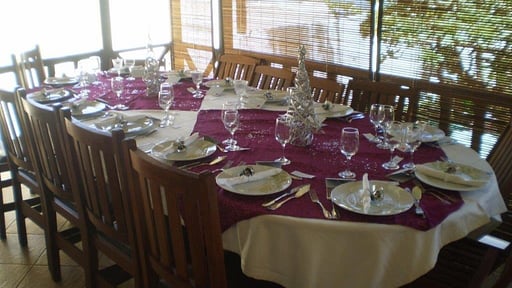 Villa Frangipane Dining area