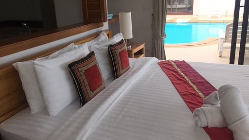 Villa Frangipani Choeng Mon Bedroom 1