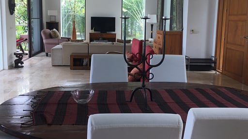 Villa Frangipani Choeng Mon Dining area