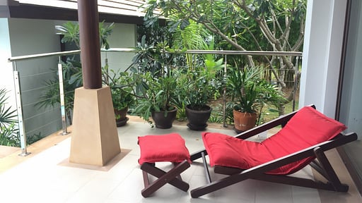 Villa Frangipani Choeng Mon Terrace/Veranda