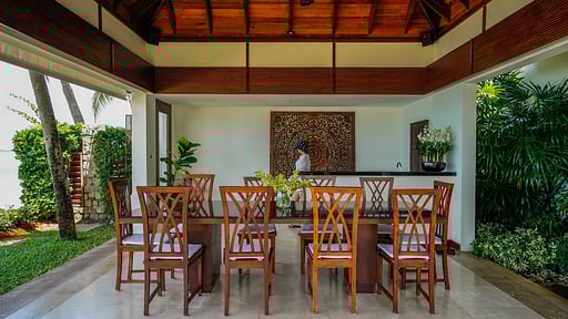 Villa Frangipani Samui Zona de comedor