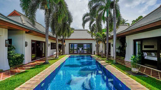Villa Frangipani Samui Piscina