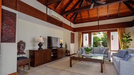 Villa Frangipani Samui Salón