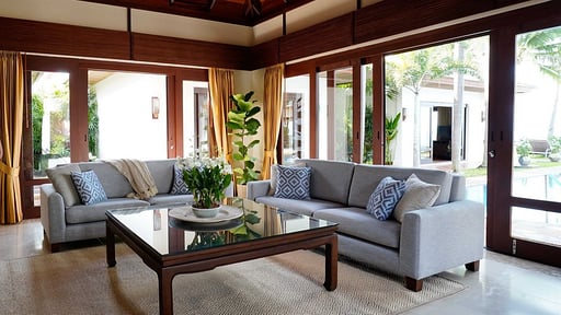 Villa Frangipani Samui Salón