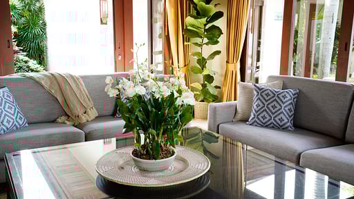 Villa Frangipani Samui Salón