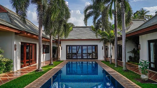 Villa Frangipani Samui Piscina