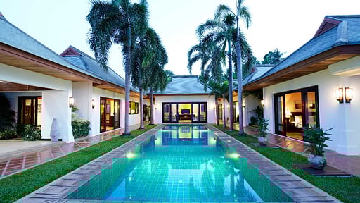 Villa Frangipani Samui Piscina