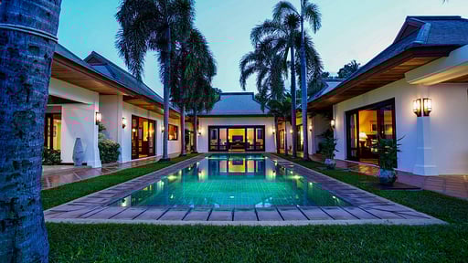 Villa Frangipani Samui Piscina