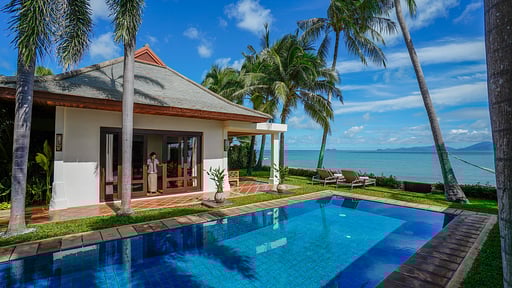 Villa Frangipani Samui Piscina