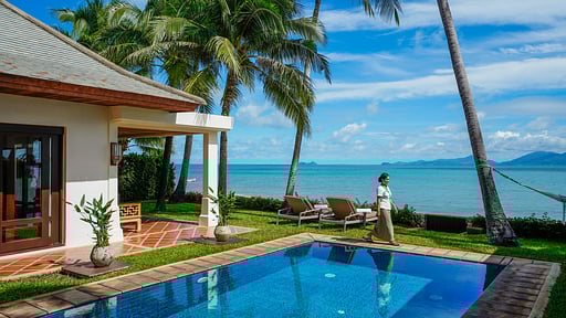 Villa Frangipani Samui Piscina