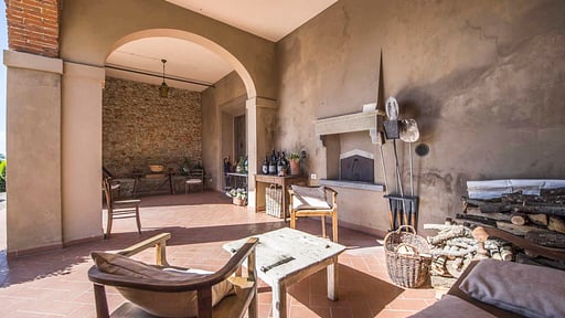 Villa Fratini Terrasse/Veranda