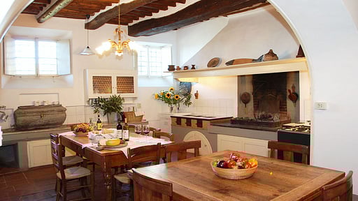Villa Fubbiano Kitchen