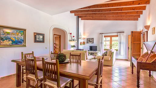 Villa Fullos Zona pranzo