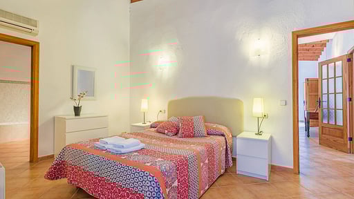 Villa Fullos Camera da letto 1