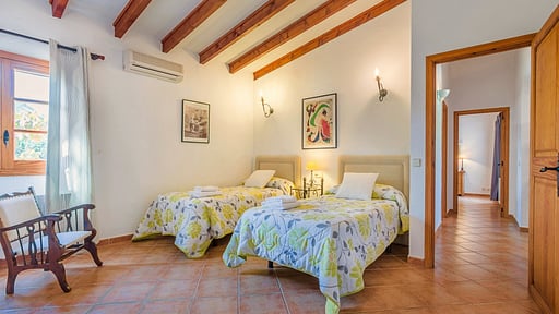 Villa Fullos Camera da letto 2