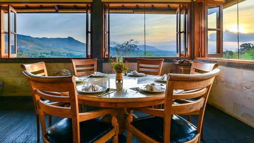 Villa Gajah Dining area