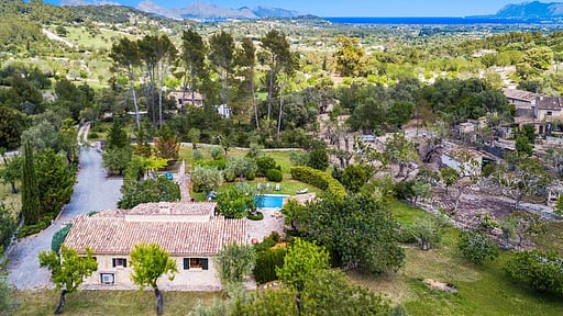 Villa Gallardo Pollensa Photos aériennes